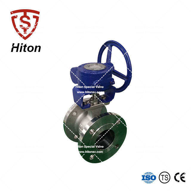 手動(dòng)V型調(diào)節(jié)球閥